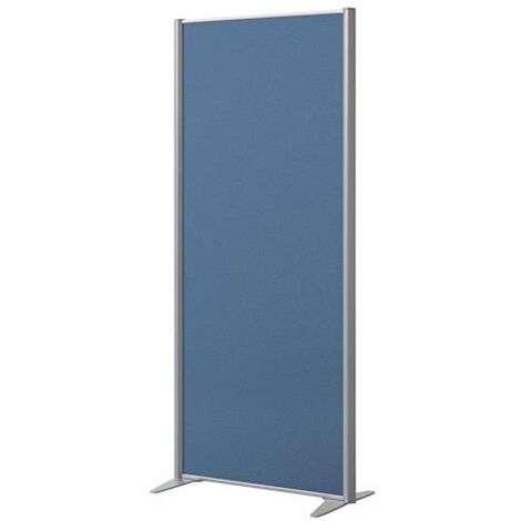 Cloison B-Zen acoustique pleine H 180, L 81 cm bleu