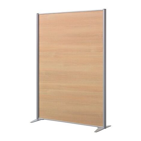 Cloison B-Zen bois antibactérien L122, H160 cm hêtre