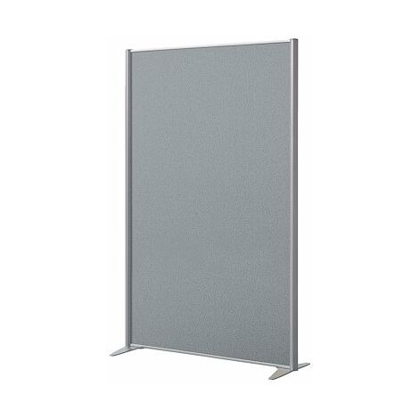 Cloison B-Zen Tissu - L 122, H 180 cm tissu gris