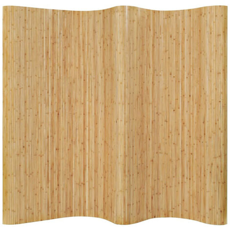 Cloison de séparation Bambou 250x165 Naturel