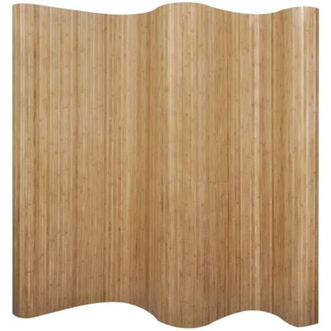 Cloison de séparation Bambou naturel 250x165 cm vidaXL