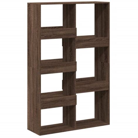 Cloison de séparation chêne marron bois d'ingénierie