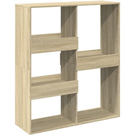 Cloison de séparation chêne sonoma 100x33x115cm bois ingénierie
