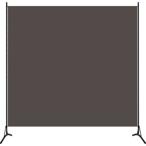 Cloison de séparation/Paravent durable 1 panneau Anthracite 175x180 cm -62177