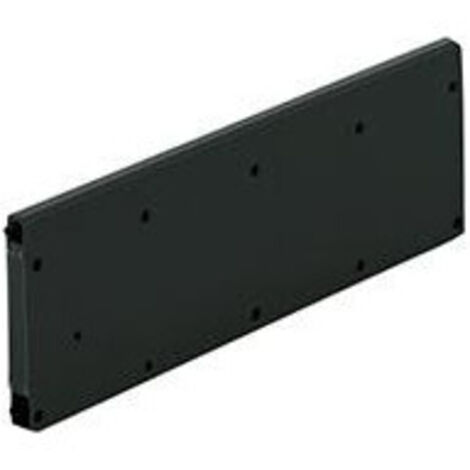 Cloison de séparation pour caissons de bureau noir 1041576