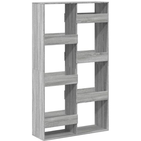 Cloison de séparation sonoma gris 100x33x175 cm bois ingénierie