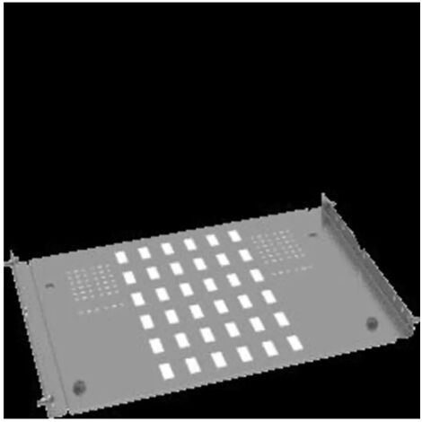 Cloison horizontale complète, quadro.evo 350x400 - HAGER UC3540FUH