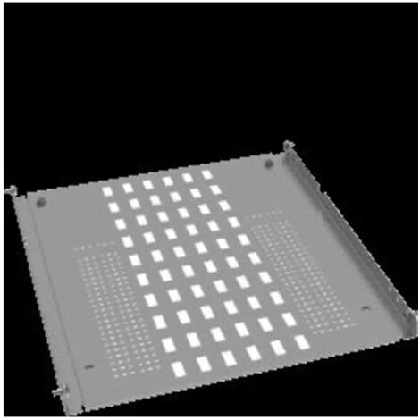 Cloison horizontale complète, quadro.evo 350x600 - HAGER UC3560FUH