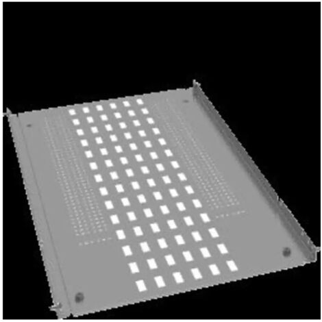 Cloison horizontale complète, quadro.evo 350x800 - HAGER UC3580FUH