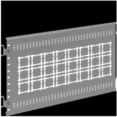Cloison latérale arrière, quadro.evo 300x800 - HAGER UC3080BL