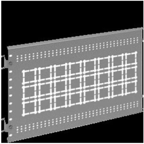 Cloison latérale arrière, quadro.evo 400x800 - HAGER UC4080BL