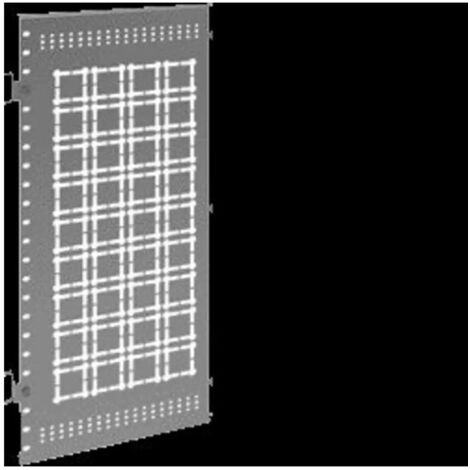 Cloison latérale arrière, quadro.evo 600x600 - HAGER UC6060BL