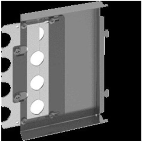 Cloison latérale avant, quadro.evo H200 - HAGER UC200FL