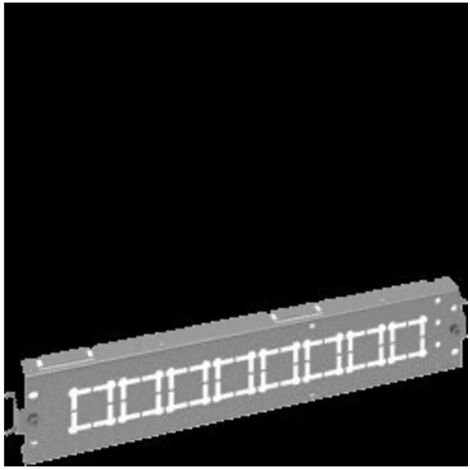Cloison latérale complète, quadro.evo 100x600 - HAGER UC1060FUL