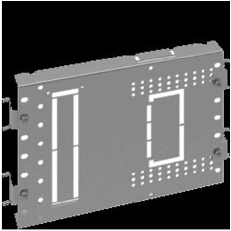 Cloison latérale complète, quadro.evo 200x400 - HAGER UC2040FUL