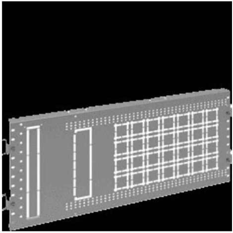 Cloison latérale complète, quadro.evo 300x800 - HAGER UC3080FUL