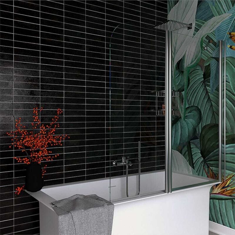 Kiamami Valentina - Cloison Pliante 140Cm Verre Clair Giada