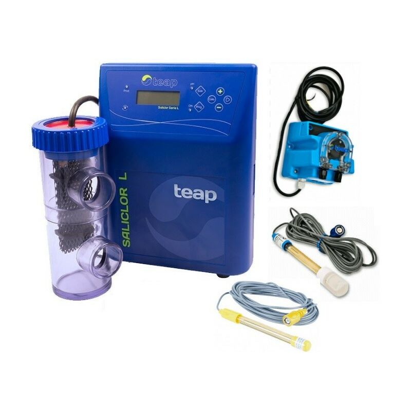 Teap - Clorador Salino Saliclor Serie L Con Control Ph/Redox Integrado Modelo: Saliclor L 80