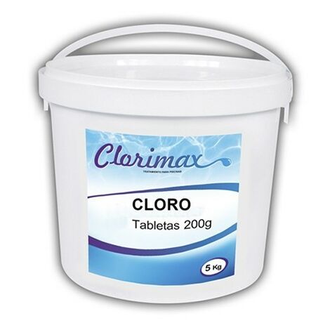 CLORIMAX 5 efectos tableta 200 g 5 kg - CLORIMAX