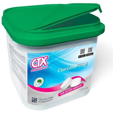 Ctx-370 ClorLent pastillas de cloro 250 g