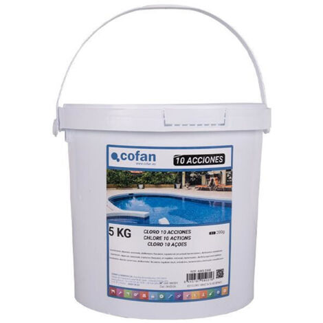 CLORO 10 ACCIONES TABLETA 5 KG COFAN