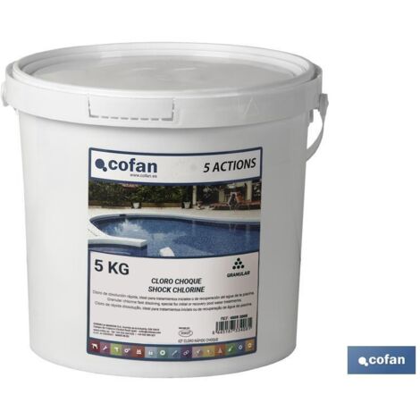CLORO CHOQUE 5 KG COFAN