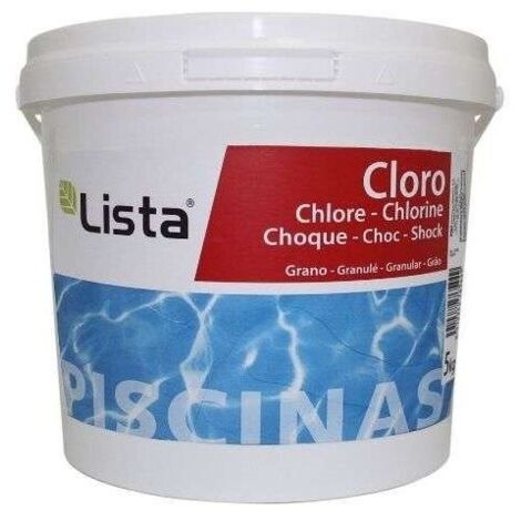 CLORO CHOQUE LISTA 5KGS - PQS