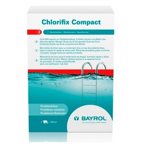 Cloro de choque Chlorifix Compact Bayrol 1,2 Kg 7533614