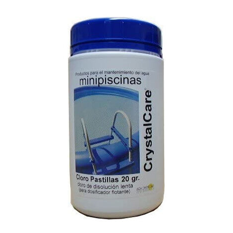 Cloro en pastillas de 20 g CrystalCare