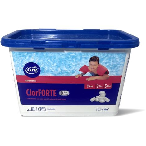 CLORO FORTE ZERO BORICO PASTIGLIE DA 30GR - 1KG