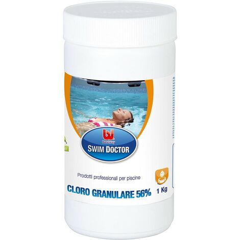 Cloro Granulare 56 % Disponibile nei formati 1 - 5 - 10 Kg - size 10 Kg