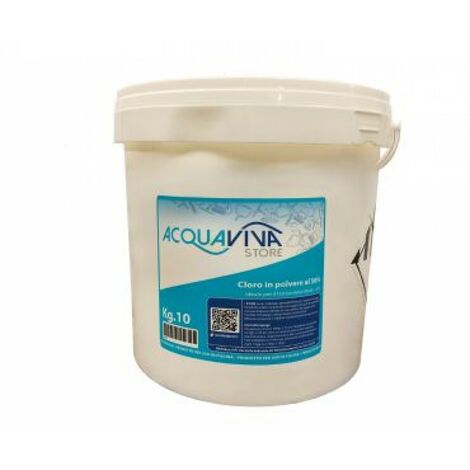 Cloro in polvere granulare confezione da 10Kg