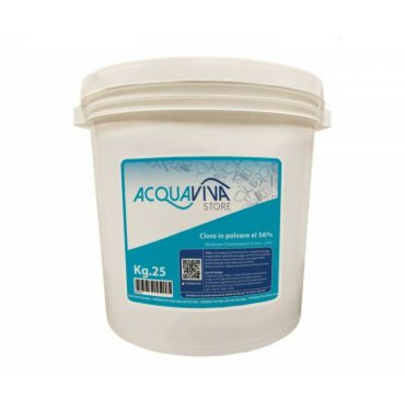 Image of Acquavivastore - Cloro in polvere granulare confezione da 25Kg