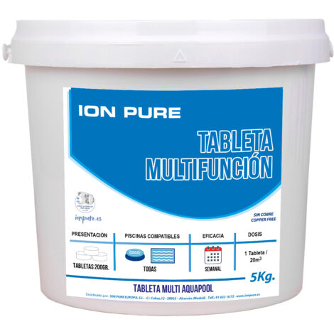 Cloro lento en tabletas - 200 g  25 kg