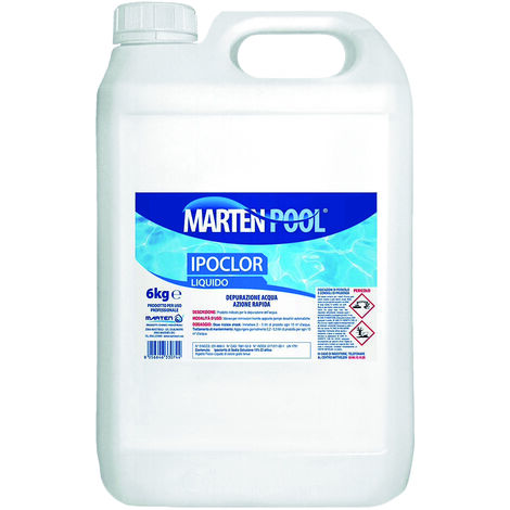 CLORO LIQUIDO  kg. 6 4.00 pz