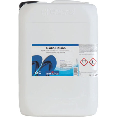 CLORO LIQUIDO X PISCINA LAPI - STABILIZZATO KG 25 - 1 pezzo