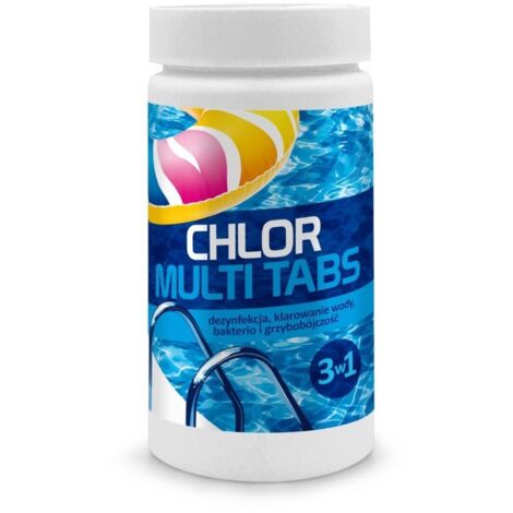 CLORO MULTI TABS 200G 1KG - GAMIX