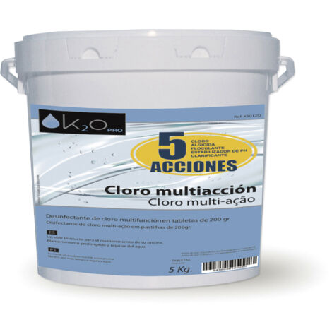 Cloro Multiacción K2O 5 Acciones 5 kg - K1012Q