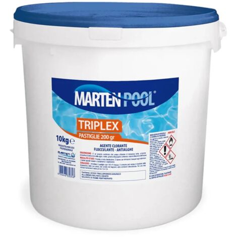 CLORO MULTIAZIONE 10KG PASTIGLIE 200GR.
