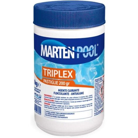 CLORO MULTIAZIONE 1KG PASTIGLIE 200GR.