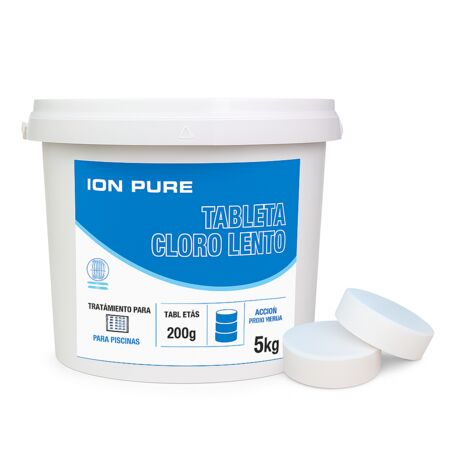 Cloro multifunción 5 acciones - 200 g 5 kg