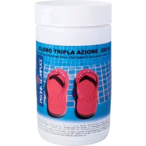 Cloro Mutifunzione Pastiglie Piscine Kg.1 Lapi 4 Azioni Antialghe Flocculante