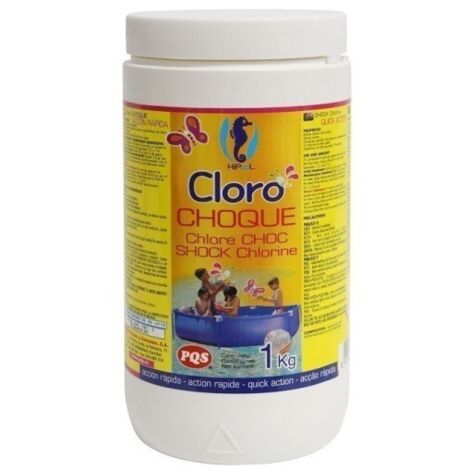 Cloro Pisc. 1Kg Choque Hipool - Pqs 165022 Minipiscina 16502