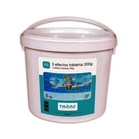 Cloro Pisc. 5 Acciones Natuur Tableta 200Gr Nt100239 5 Kg