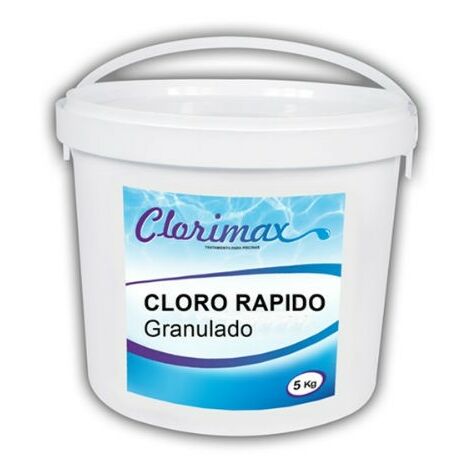 Cloro rápido granulado 5 kg - CLORIMAX