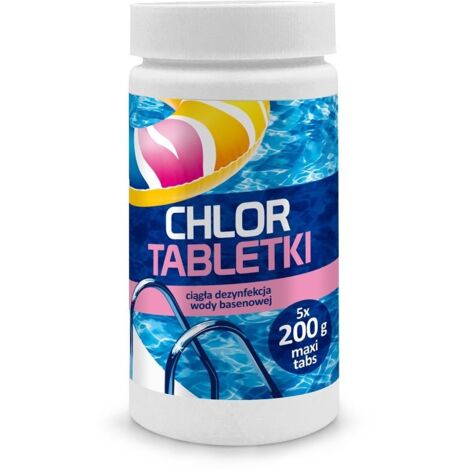 CLORO TABLETAS LARGAS 200G 1KG - GAMIX