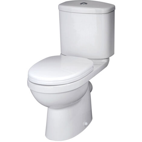 Close Coupled Toilet, Cistern & Seat - TOILETSET10