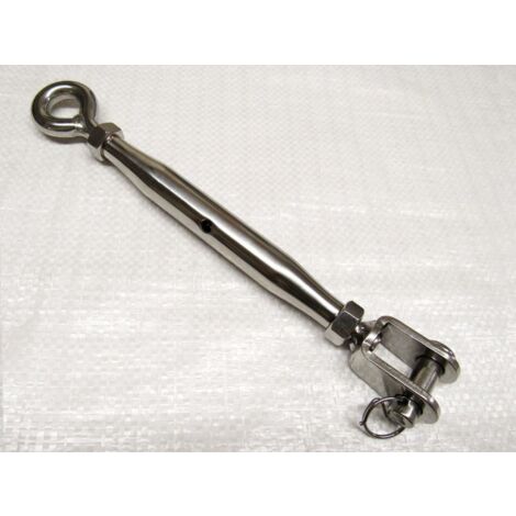 Closed Jaw/Eye Rigging Screw M12 Stainless Steel (17MM Eye Turnbuckle Threaded Marine Strainer)
