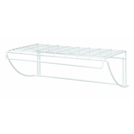 ClosetMaid Wide Laundry Utility Hanger Shelf, White, 45,8 cm (18")