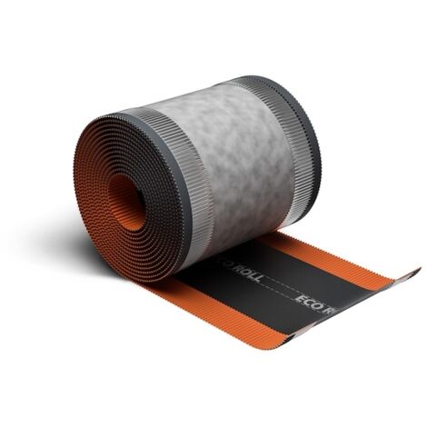 Closoir en rouleau DELTA ECO ROLL - 50 m x 380 mm - terre cuite - DOERKEN